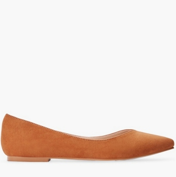 JustFab Shoes - Camel flats